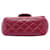 Chanel Red Extra Mini Rectangular Classic Lambskin Single Flap Rosso Bordò - vista 3