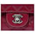 Chanel Red Extra Mini Rectangular Classic Lambskin Single Flap Rosso Bordò - vista 5