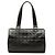 Borsa a tracolla Chanel Barrel Chocolate Bar in pelle d'agnello nera Nero