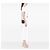 Chanel Afternoon Tea Vanity Case mit oberem Griff aus schwarzem gestepptem Lackleder mit Kette - Ansicht 5