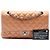 Chanel Brown Medium Classic Metallic Caviar Double Flap Marrone Bronzo - vista 7
