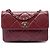 Chanel Red Quilted Lambskin Trendy CC Flap Rosso Bordò