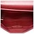 Chanel Red Quilted Lambskin Trendy CC Flap Rosso Bordò - vista 4