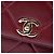 Chanel Red Quilted Lambskin Trendy CC Flap Rosso Bordò - vista 5