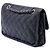 Chanel Blue Medium Quilted Caviar French Riviera Flap Blu navy - vista 2