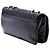 Chanel Black Small CC Quilted Lambskin Astrakhan Flap Nero - vista 2