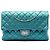 Chanel Blue Quilted Metallic Calfskin Reissue 2.55 Flap 226 Azul Turquesa