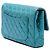 Chanel Blue Quilted Metallic Calfskin Reissue 2.55 Flap 226 Azul Turquesa - vista 2