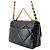 Chanel 19 Flap Medium in nappa nera Nero - vista 2