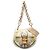 Borsa Drew Bijou Mini in pelle stampata bianca Chloé Bianco Bianco sporco