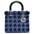 Dior Blue Medium Tweed Lady Dior