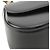 Céline Borsa Celine Lola Teen in pelle di vitello lucida nera con Triomphe Nero - vista 7