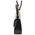 Céline Borsa Celine Lola Teen in pelle di vitello lucida nera con Triomphe Nero - vista 9