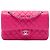 Chanel Pink Medium Classic Caviar Double Flap