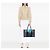Goyard Blue Goyardine Villette MM Blu navy - vista 5