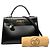 Hermès Black Box Calf Kelly Sellier 32 Nero - vista 7