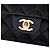 Chanel Black Medium Classic Lambskin Double Flap Nero - vista 5