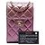 Chanel Purple CC gesteppter Handyhalter aus irisierendem Lammleder mit Kette Lila - Ansicht 7