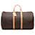 Louis Vuitton Brown Monogram Keepall 55 Marrone