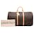 Louis Vuitton Brown Monogram Keepall 55 Marrone - vista 7