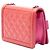 Chanel Pink Mini Ombre Acrylic and Patent Boy Brick Flap Rosa - vista 2