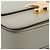 Céline Celine Gray Teen Shiny Calfskin Triomphe Crossbody - vista 9