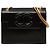 Chanel Black CC Lambskin Snake Chain Flap Nero