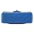 Chanel Blue Mini Rectangular Classic Patent Single Flap - vista 3