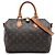 Louis Vuitton Brown Monogram Speedy Bandouliere 25 Marrone