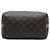 Louis Vuitton Brown Monogram Speedy Bandouliere 25 Marrone - vista 3