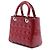 Dior Red Medium Patent Cannage Lady Dior Rosso - vista 2