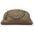 Chanel Brown Medium Caviar Just Mademoiselle Bowling Bag Khaki