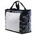 Tote Chanel White CC Quilted em algodão e PVC perfurado - vista 2