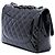 Chanel Black Jumbo Classic Patent Single Flap Nero - vista 2