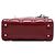 Dior Red Mini Patent Cannage Lady Dior Rot Bordeaux - Ansicht 3