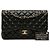 Chanel Black Jumbo Classic Lambskin Double Flap Nero - vista 7