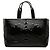 Borsa Shopping Chanel Coco Ming Grand in vinile nero