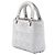 Dior Silver Mini Iridescent Lambskin Cannage Lady Dior Argento - vista 2