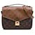 Louis Vuitton Brown Monogram Reverse Pochette Metis Marrone