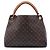 Louis Vuitton Brown Monogram Artsy MM Castaño