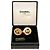 Orecchini a clip rotondi Chanel Gold CC placcati oro D'oro - vista 5