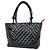 Saco Tote Grande Chanel Cambon Line Preto
