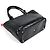 Saco Tote Grande Chanel Cambon Line Preto - vista 2