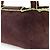Borsa Chanel in camoscio marrone e verde - vista 4