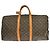 Louis Vuitton Keepall Bandoulière Monogram 55 Marrone - vista 2
