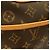 Borsa Louis Vuitton Monogram Trouville Marrone - vista 4
