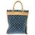 Borsa a mano Shopper piatta Louis Vuitton Monogram Denim Blu - vista 2