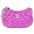 Borsa a tracolla Chanel AP3691 in pelle di capra rosa