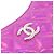 Borsa a tracolla Chanel AP3691 in pelle di capra rosa - vista 5