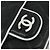 Borsa a mano Chanel AP4516 in pelle d'agnello Nero Bianco - vista 6